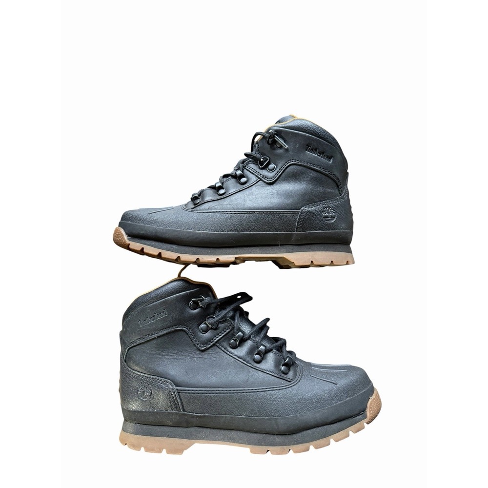Timberland Boots Green Black TB0A1NJF001 SIZE 6 Youth